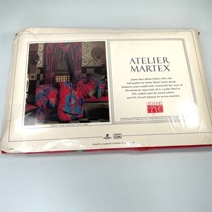 Atelier Martex Full Fitted Sheet Kabuki Fans 54x75